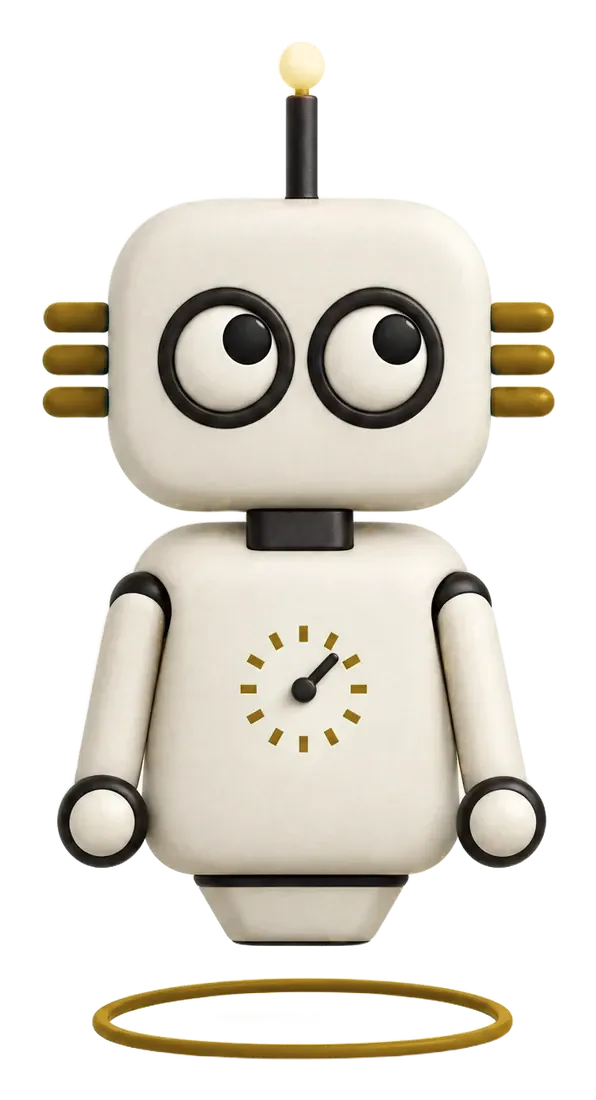 El robot de Magia 360 en 3D